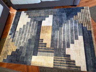 5x7 Modern Abstract Area Rug