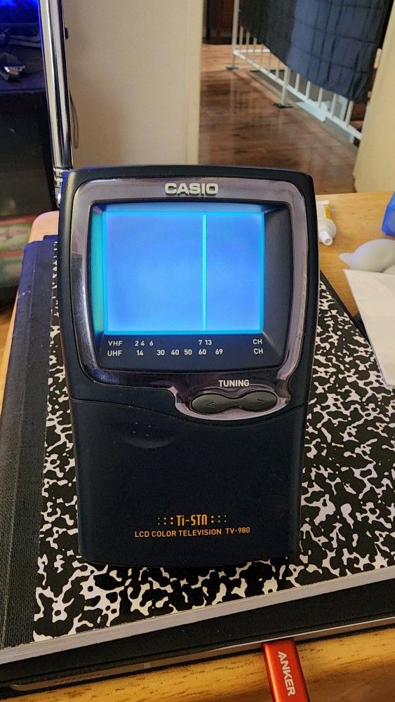 Casio Handheld LCD Color TV