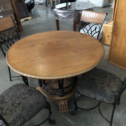 Breakfast Dining Set(4 Chairs and  Table)