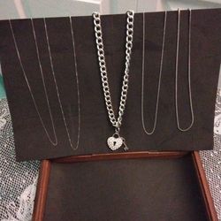 Silver Necklaces 