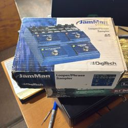 DigiTech JamMan Stereo Looper/Phrase Sampler.