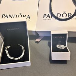 pandora cuban bracelet and cuban ring 