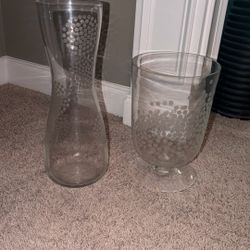 Clear Vases 