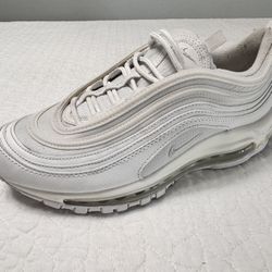Nike Air Max 97 White Sneakers Size 6.5Y 921522-104