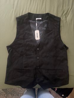 Men's Western Suede Cowboy Vest  and Accessories