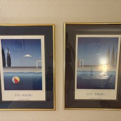 Original Graphic Paintings with Frames