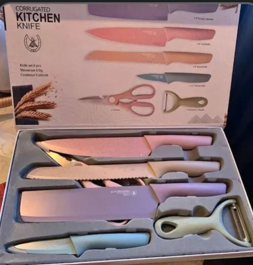 Colorful Knife Set 