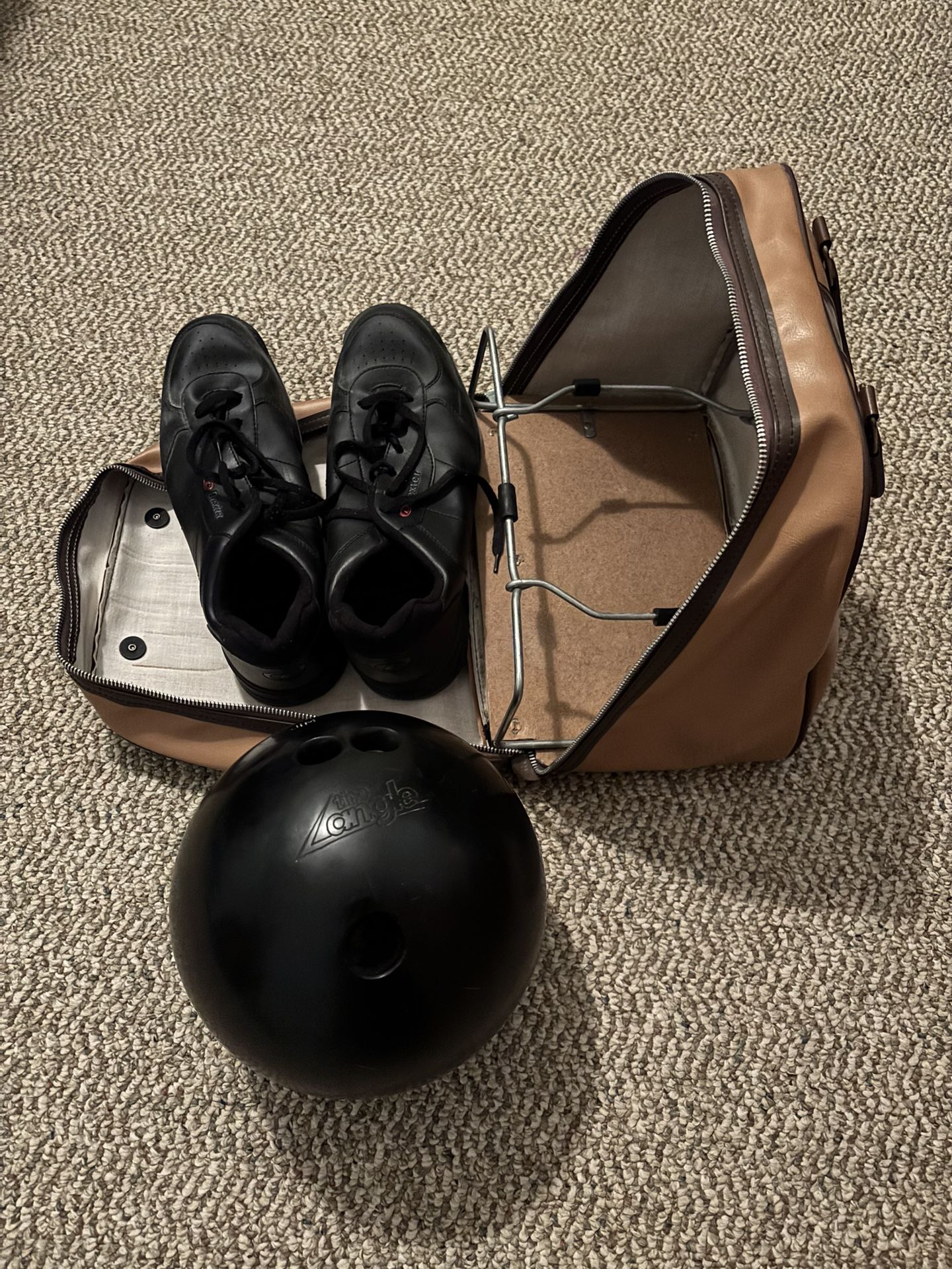 Bowling Equipment - Includes Ball, Shoes, & Bag