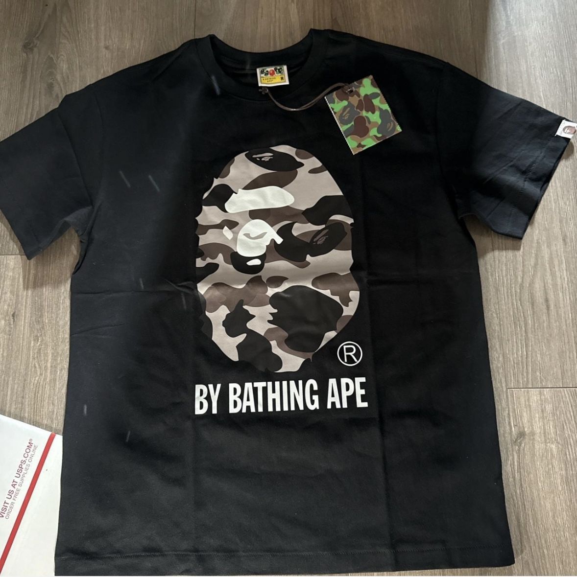 brand new bape shirt size medium never worn send offer i will except