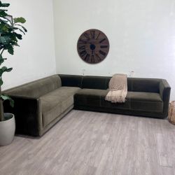 Fast Delivery Available — Joss & Main "Fitch" 119" 2 - Piece Upholstered Corner Sectional