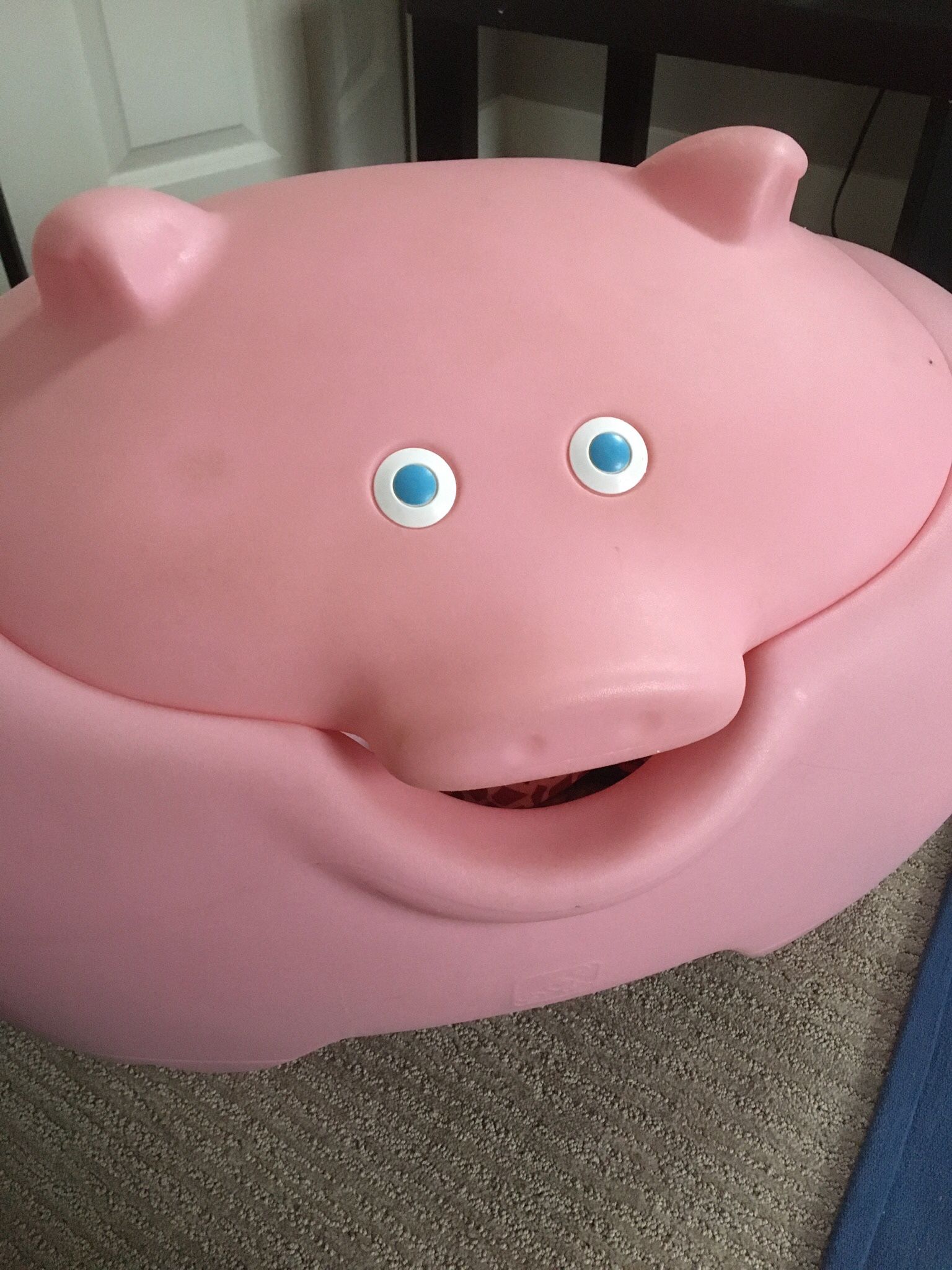 Cute, Clean, Pink Piggy Toy Chest