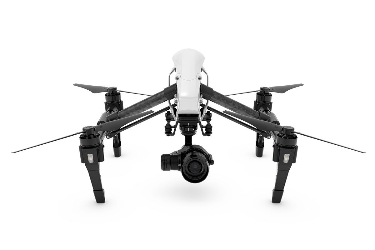 DJI Inspire 1 Pro Drone With Zenmuse X5 & lens, Case, Handheld Camera Mount