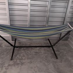 2 Person Hammock With Heavy Duty Stand 