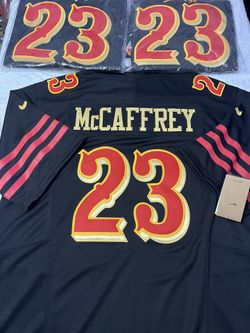 49ers  Rivalry Faithful #23 McCaffreey Stitched Nike