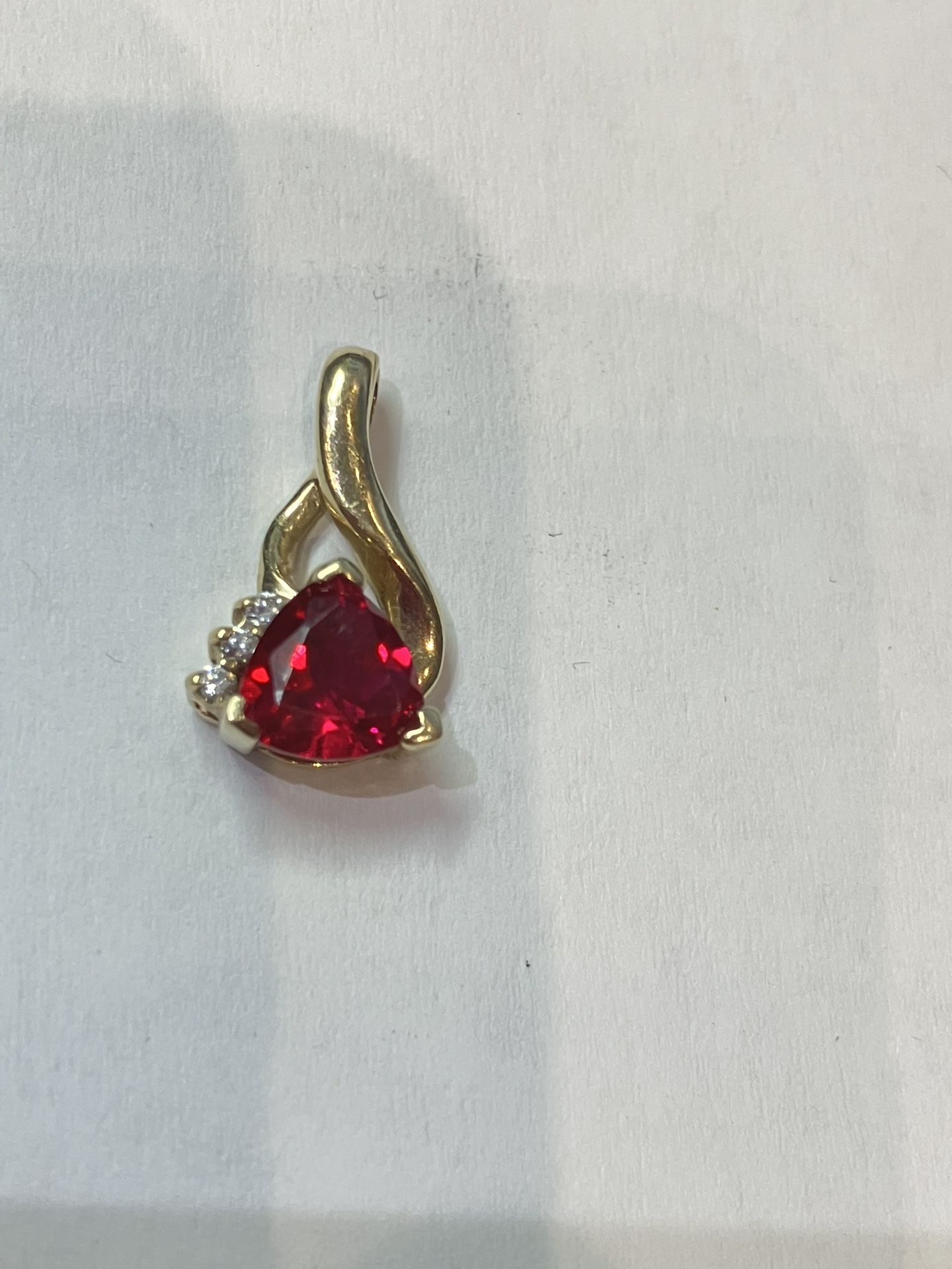 10k Gold Pendant #110001-5 MJ