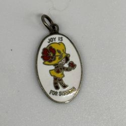 Y2K “Joy is For Sharing” Holly Hobbie Necklace Pendant/Charm for Bracelet