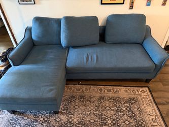 Convertible mid century sofa
