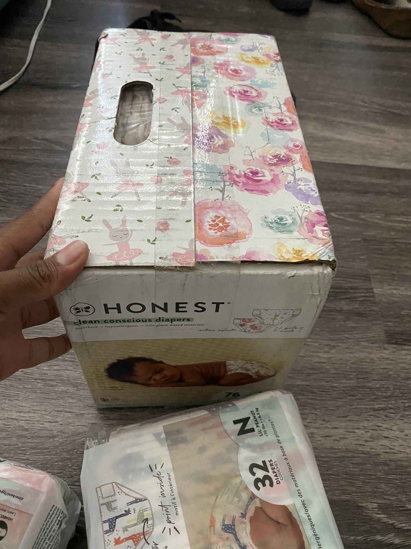 Honest newborn pampers