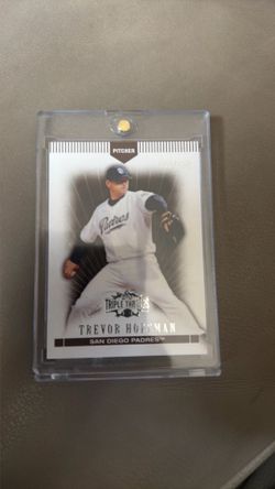 2007 TREVOR HOFFMAN TOPPS TRIPLE THREADS GOLD CARD. SAN DIEGO PADRES. 532/559