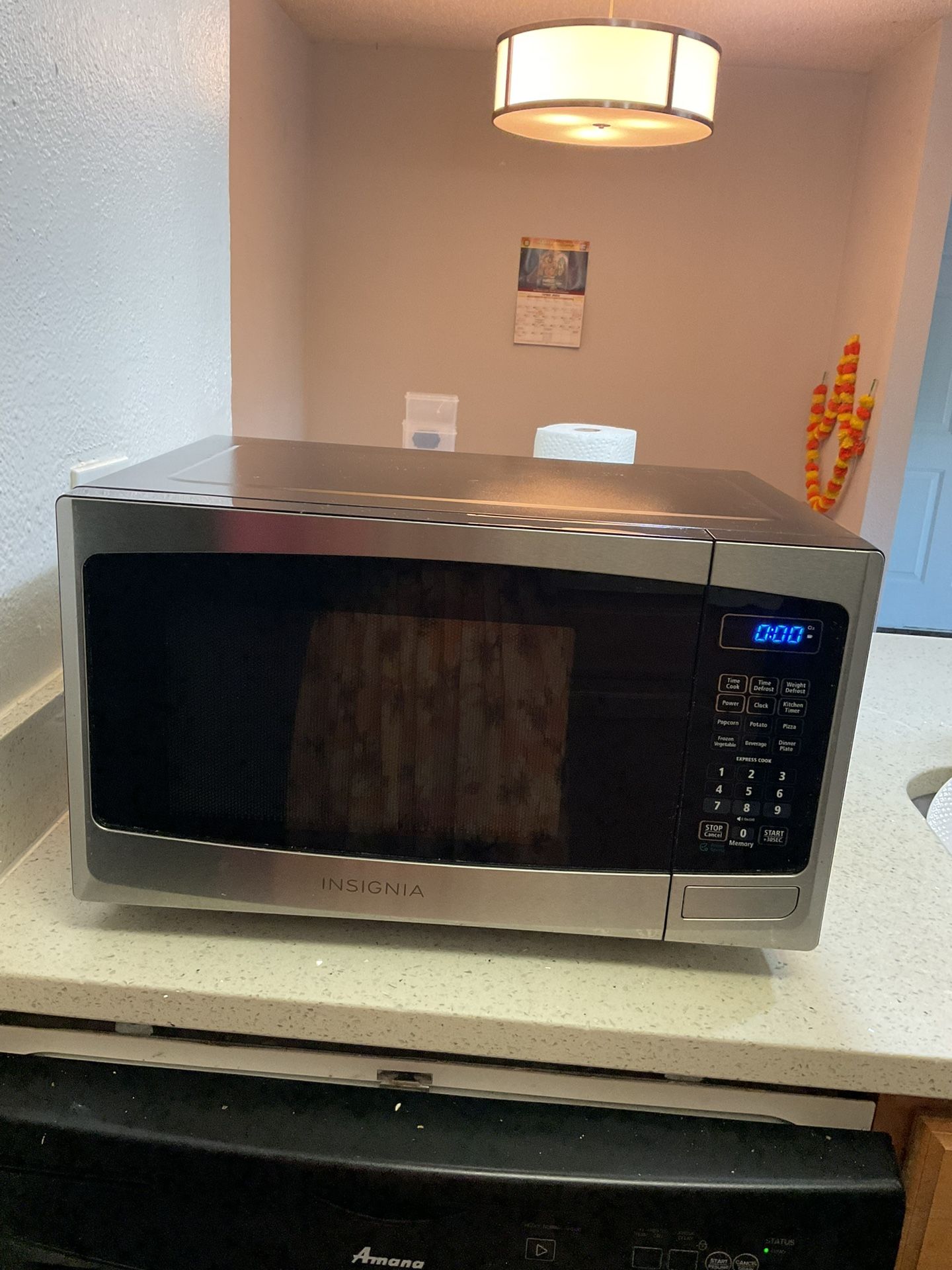 Stainless Steel Compact Microwave 