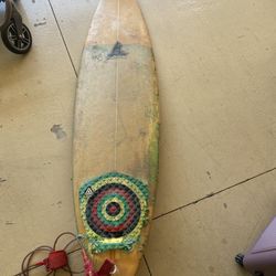 Marco Zouvi Surfboard 6’7” OBO