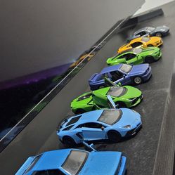 8 Toy Cars