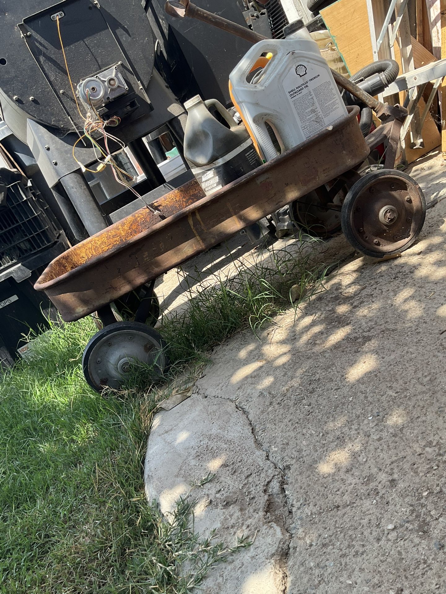Antique Radio Flyer