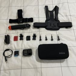 GoPro Hero 9 Black with Accessories - Lightly Used, Great Condition