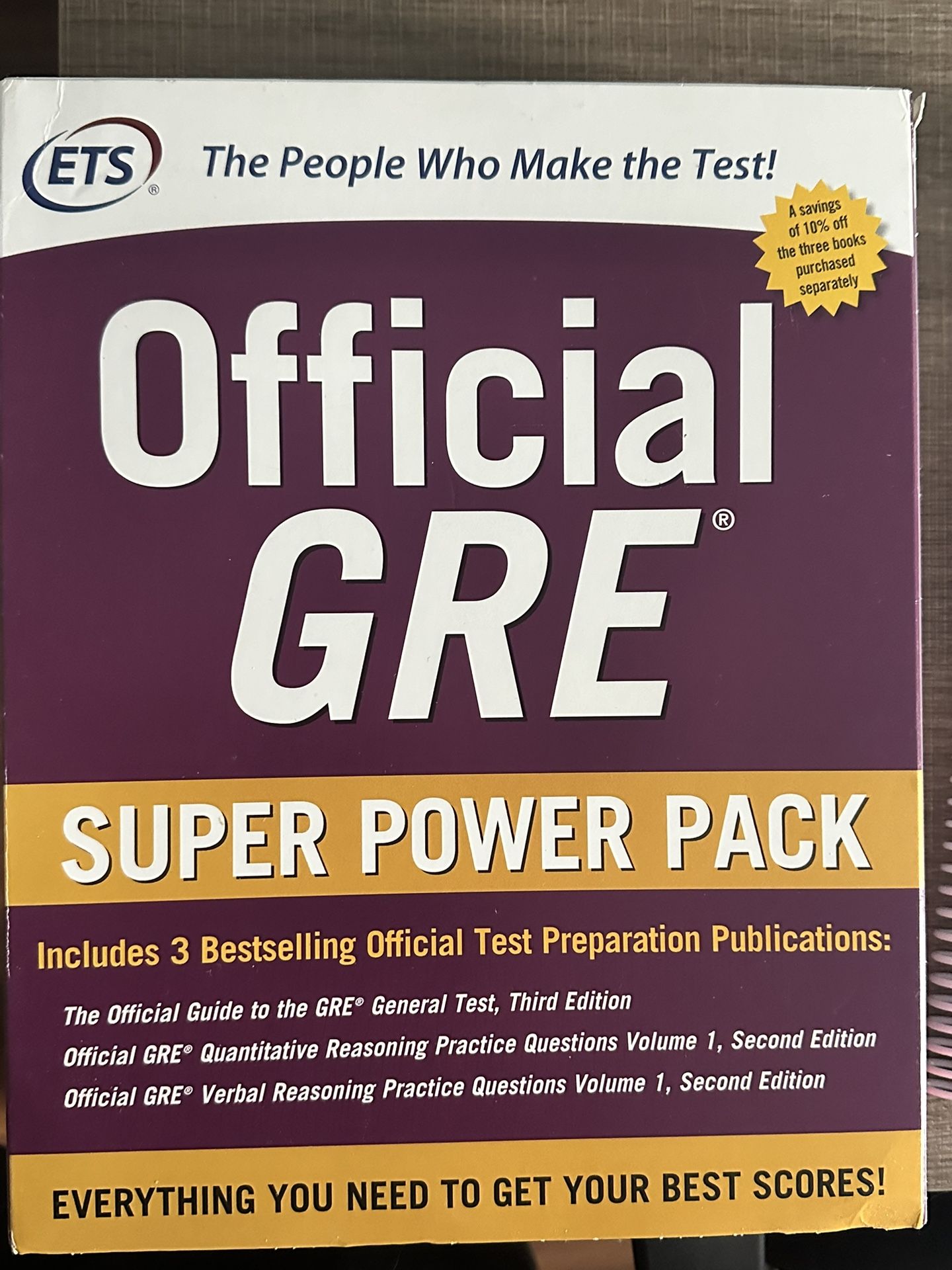 Official GRE Book With Flashcards 