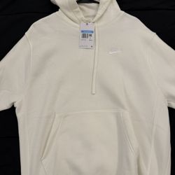 White Nike Pullover