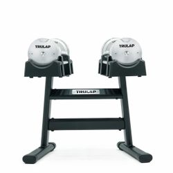 Trulap 8552 G4 Adjustable Dumbbells + G2 Rack