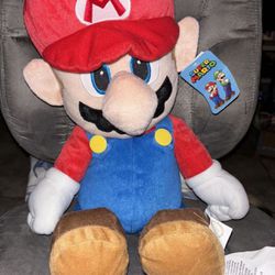 Large Super Mario Plush New With Tags