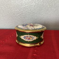 Floral Cameo Music Box Collection 