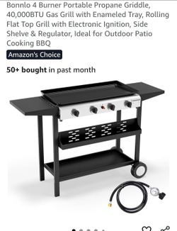 Flat top grill