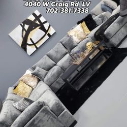 🌟XL Customizable Sectonal Sofa, 👉Furniture Queen Bedroom, Bunk Bed Avail 