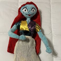 Nightmare Before Christmas Posable Sally Doll With Removable Apron 17 Inches