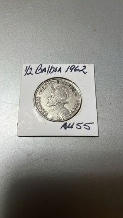 1/2 Panama Balboa Silver Coins