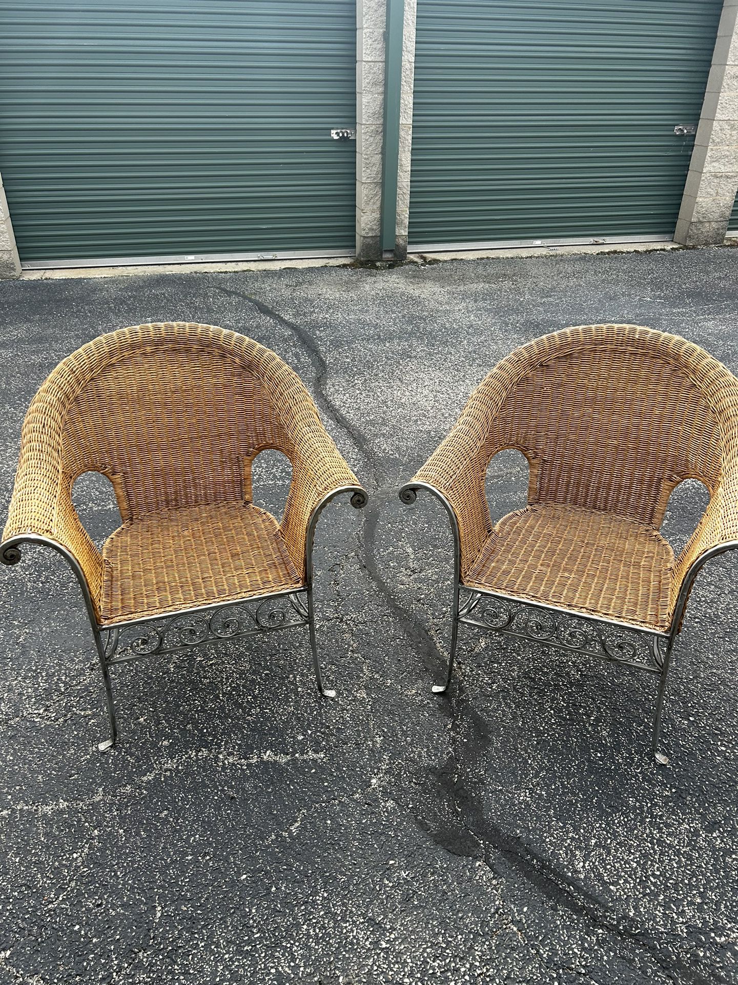 Quality Wicker/Metal Chairs