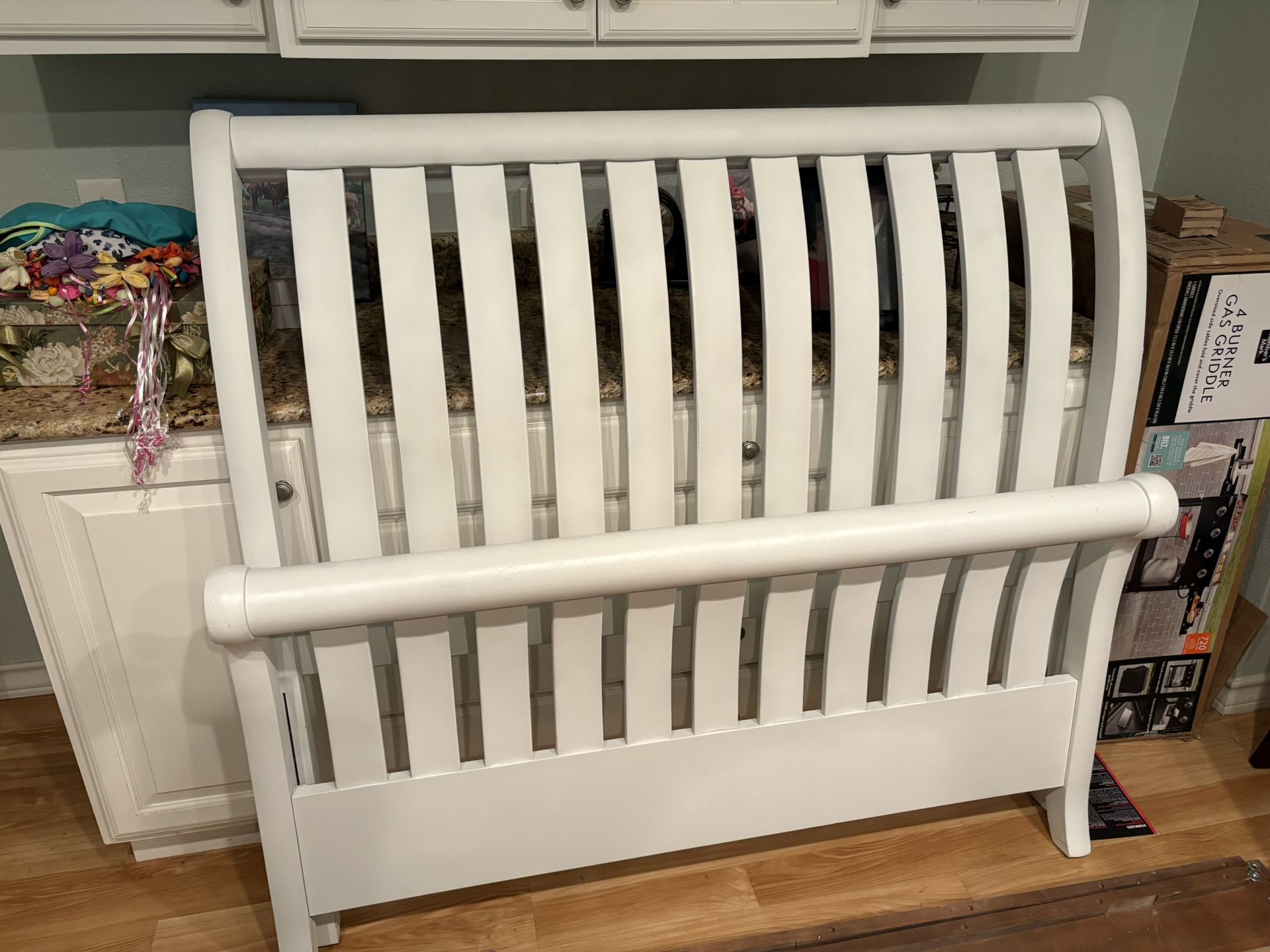 Sleigh Bed And Mattress