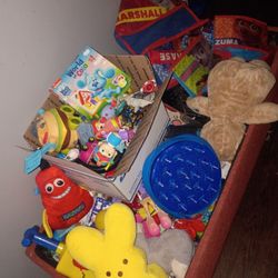 Huge Bin of Toys