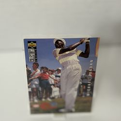 Michael Jordan 1994 Upper Deck Collector’s Choice Pro Files , Card # 204 (Golf)