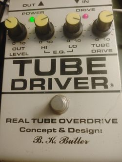 Butler Tube driver