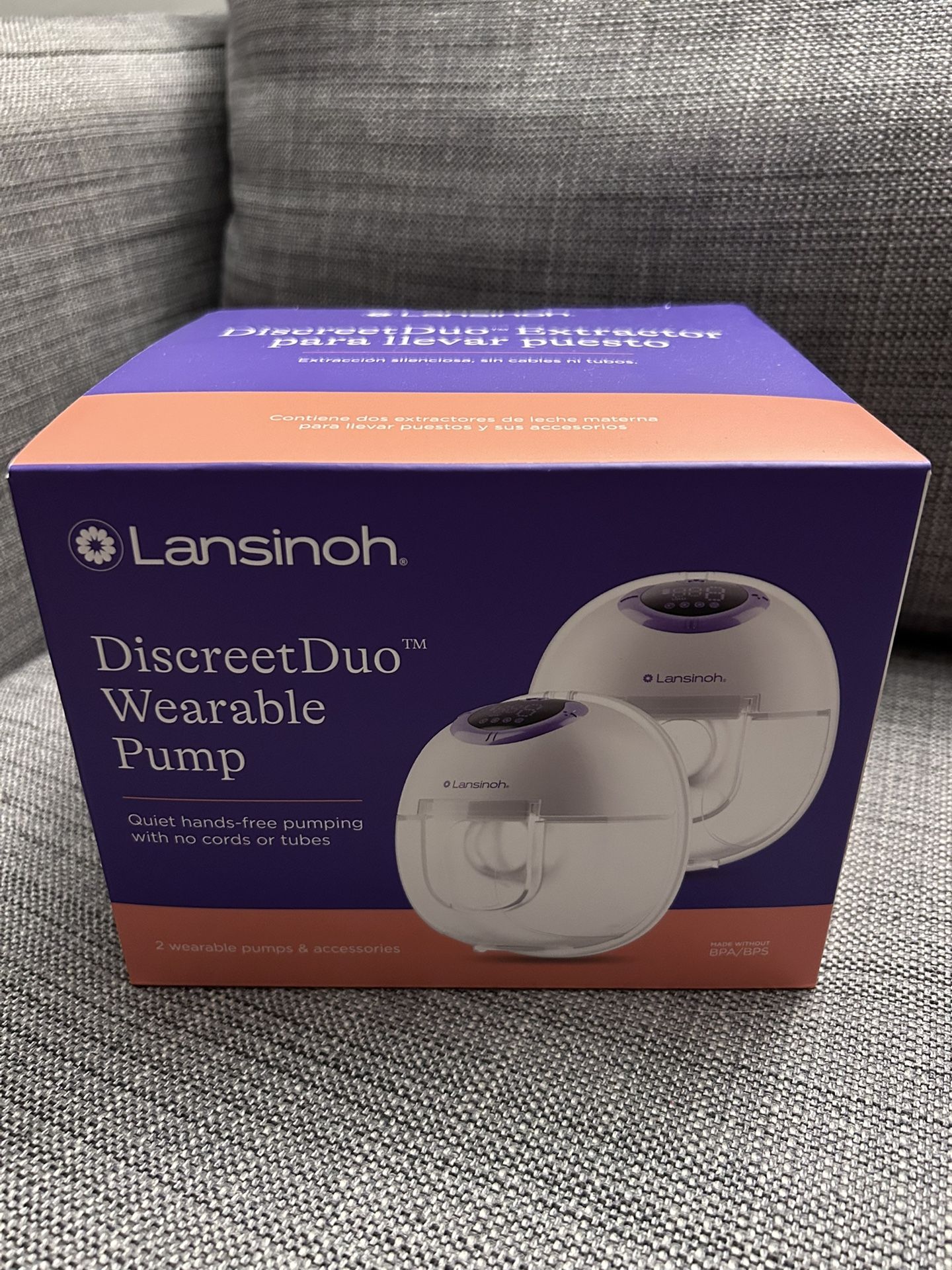 Lansinoh DiscreetDuo - New, Sealed Box