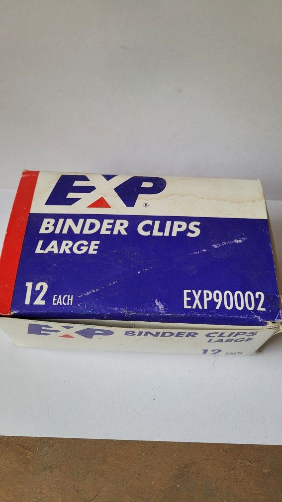 EXP BINDER CLIPS LARGE standard staples Paper Clips