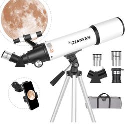 Telescopes with Tripod,Phone Adapter and Bag