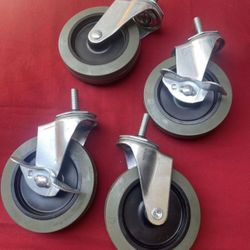 Swivel Caster Wheel for Wire Shelving