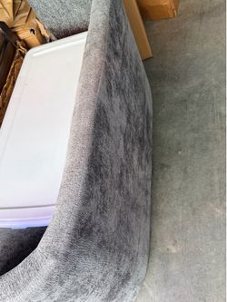 Long grey room lounger