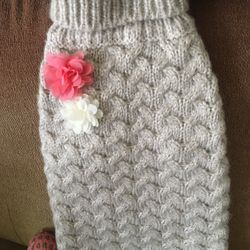 New Pet Sweater   Small To medium Small 