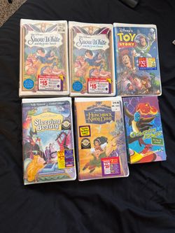 Disney movies 1995 original factory sealed