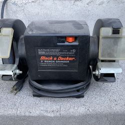 Black And Decker Bench Grinder